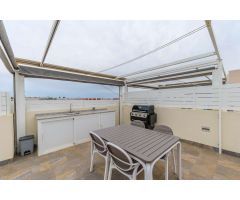 CLAVES DE LUJO EN TORREVIEJA: ÁTICO CON SOLARIUM PRIVADO EN SOLPARK, AGUAS NUEVAS
