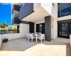APARTAMENTO MODERNO EN PLANTA BAJA CON TERRAZA EN ESQUINA EN RESIDENCIAL AMANECER VI – ORIHUELA COST