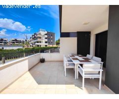 APARTAMENTO MODERNO EN PLANTA BAJA CON TERRAZA EN ESQUINA EN RESIDENCIAL AMANECER VI – ORIHUELA COST