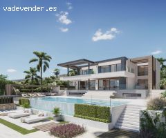Villa independiente en Mijas con 5 dormitorios, 5 baños, piscina privada y vistas al mar