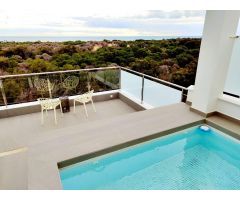 Fantástico ático con impresionantes vistas al mar y a la emblemática pinada de Guardamar del Segura