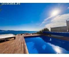 ESPECTACULAR VILLA PAREADA CON INCREÍBLES VISTAS Y PISCINA CLIMATIZADA A LA VENTA EN SANXENXO