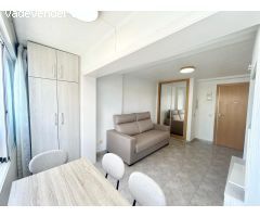 Estudio en primera línea de la playa de Levante