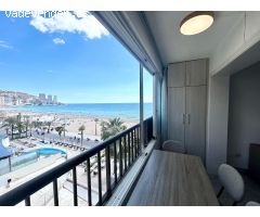 Estudio en primera línea de la playa de Levante