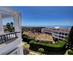 Impresionante Atico en el centro de Benalmadena Pueblo con vistas panoramicas al mar!!