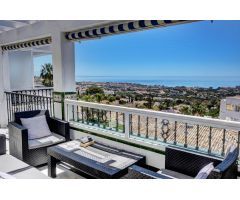 Impresionante Atico en el centro de Benalmadena Pueblo con vistas panoramicas al mar!!