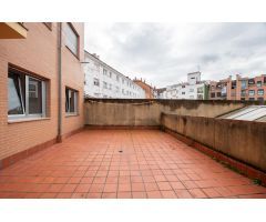 Venta de piso con gran terraza y dos habitaciones en Villaviciosa-Asturias