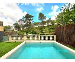 Bonita casa en Canyelles con piscina y vistas a la naturaleza