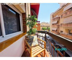 Bonito Piso de 3 habitaciones con balcón semireformado al lado Plaza Catalunya El Prat