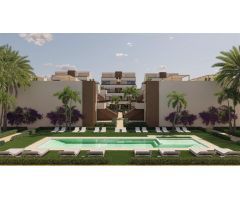 planta baja con jardin o alta con solarium, al lado del golf