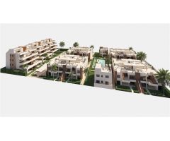planta baja con jardin o alta con solarium, al lado del golf