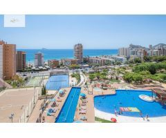 SE ALQUILA EL PISO EN SUNSET DRIVE CON VISTAS AL MAR EN PONIENTE, BENIDORM