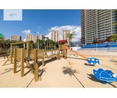 SE ALQUILA EL PISO EN SUNSET DRIVE CON VISTAS AL MAR EN PONIENTE, BENIDORM