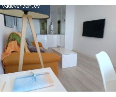 Estudio reformado con vistas al mar y garaje en primera línea de la Playa de la Fossa – Calpe