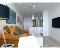 Estudio reformado con vistas al mar y garaje en primera línea de la Playa de la Fossa – Calpe