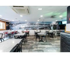 Bar-Restaurante equipado en zona residencial con muchísimo paso
