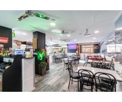 Bar-Restaurante equipado en zona residencial con muchísimo paso