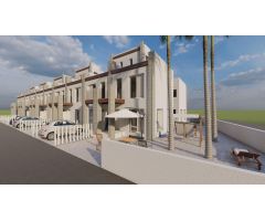 Chalets modernos de obra nueva cerca de la playa en Arenales del Sol y El Carabassí
