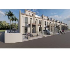 Chalets modernos de obra nueva cerca de la playa en Arenales del Sol y El Carabassí