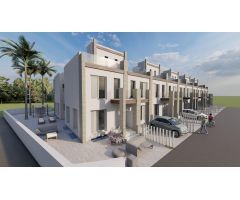 Chalets modernos de obra nueva cerca de la playa en Arenales del Sol y El Carabassí