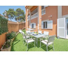 Amplia y tranquila vivienda con terraza, patio y vistas al mar en Palma – cerca de Porto Pi