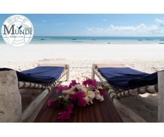 Villa de ensueño en la playa de Zanzibar
