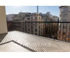 Fantástica vivienda luminosa con terraza en Barrio Salamanca