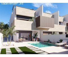 Promoción boutique de viviendas de nueva construcción con piscina privada en Pilar de la Horadada