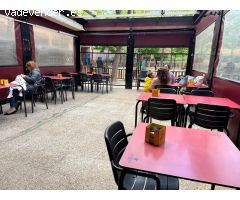 SE VENDE EN EXCLUSIVA RESTAURANTE CON 3 TERRAZAS PALACIO DE HIELO