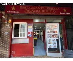 SE VENDE EN EXCLUSIVA RESTAURANTE CON 3 TERRAZAS PALACIO DE HIELO