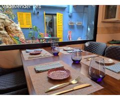 se traspasa elegante restaurante totalmente reformado