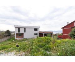 Chalet en construcción en Barallobre