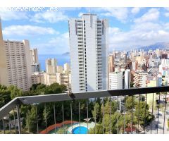 ÚLTIMO PISO REFORMADO CON URBANIZACIÓN Y VISTAS AL MAR, PLAYA LEVANTE EN BENIDORM