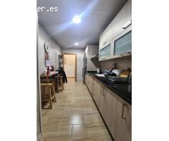Junto a Renfe: piso exterior reformado con terraza y ascensor