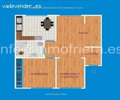 VIVIENDA EN ALQUILER CAMPILLIN CENTRO HISTORICO DE OVIEDO CON GARAJE Y TRASTERO