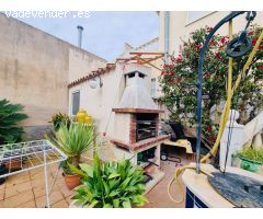 Chalé con terraza y piscina privada