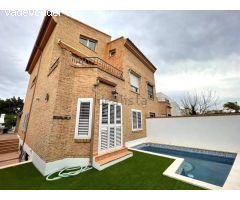 J.A.F INMOBILIARIA VENDE PRECIOSA VILLA EN GODELLA