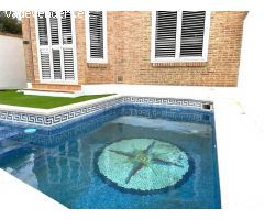 J.A.F INMOBILIARIA VENDE PRECIOSA VILLA EN GODELLA