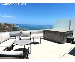Increíble ático duplex en playa Carvajal - Fuengirola