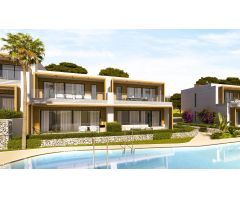 PAREADO de 4 DORM y VISTAS AL MAR en Mijas Costa, jardín, terrazas, PISCINA!! a PASOS de la PLAYA!!!