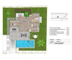 Villa A ESTRENAR!!! 3 plantas, 4 Dorm. y gran jardín con Piscina Privada.