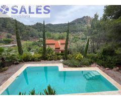 ???? EN VENTA – ESPECTACULAR CHALET EN SERRA, EN PLENA MONTAÑA ????