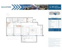REF 4218 ÁTICO 2 DORM. CON TERRAZA DE 60m2 ( MOS )