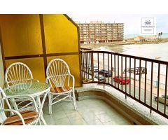 Amplio apartamento (119 m² - 2ª planta), 1ª línea de Playa de los Locos - ¡maravillosa vista al mar!