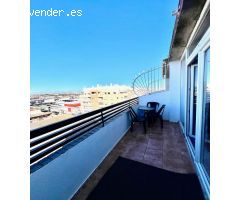 ÁTICO (1 DORMITORIO, 45 m², 5ª PLANTA) CON BALCÓN Y VISTAS AL MAR — ¡A SOLO 1700 m DE DOS PLAYAS!