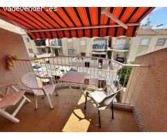 BUNGALOW DE 2 DORMITORIOS CON SOLÁRIUM PRIVADO Y PISCINA - ZONA LA SIESTA, TORREVIEJA-