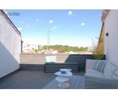 Ático en Madrid zona Centro, 96 m. de superficie, 20 m2 de terraza, 2 habitaciones,  un baño