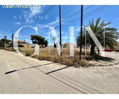 Exclusiva parcela en esquina en Alfaz del Pi, ideal para construir la casa de tus sueños