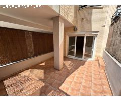 Planta baja con dos terrazas, vestidor y plaza de garaje en Valterna