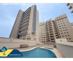 Exclusivo apartamento en planta 7 con impresionantes vistas frontales al mar + Garaje y Trastero